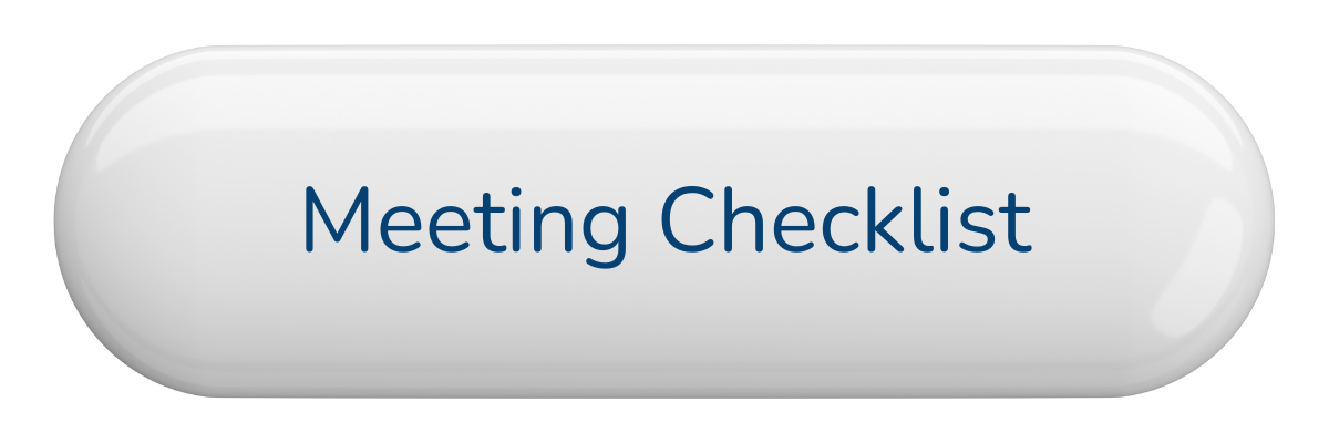 Website Exercise Button Meeting Checklist